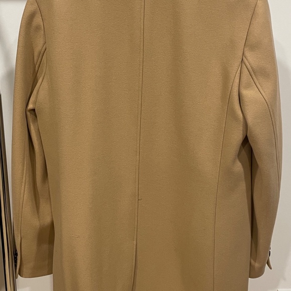 Mens Club Monaco Camel Topcoat Size 40 - Picture 2 of 4